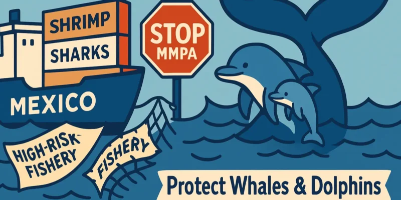Usa verbieten import von haien und garnelen aus mexiko – schutz für wale und delfine